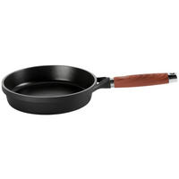 PÁNEV NA SMAŽENÍ  nepřilnavý povrch ILAG®  24 cm  - černá/hnědá, Basics, kov/plast (24cm) - Homeware Profession.