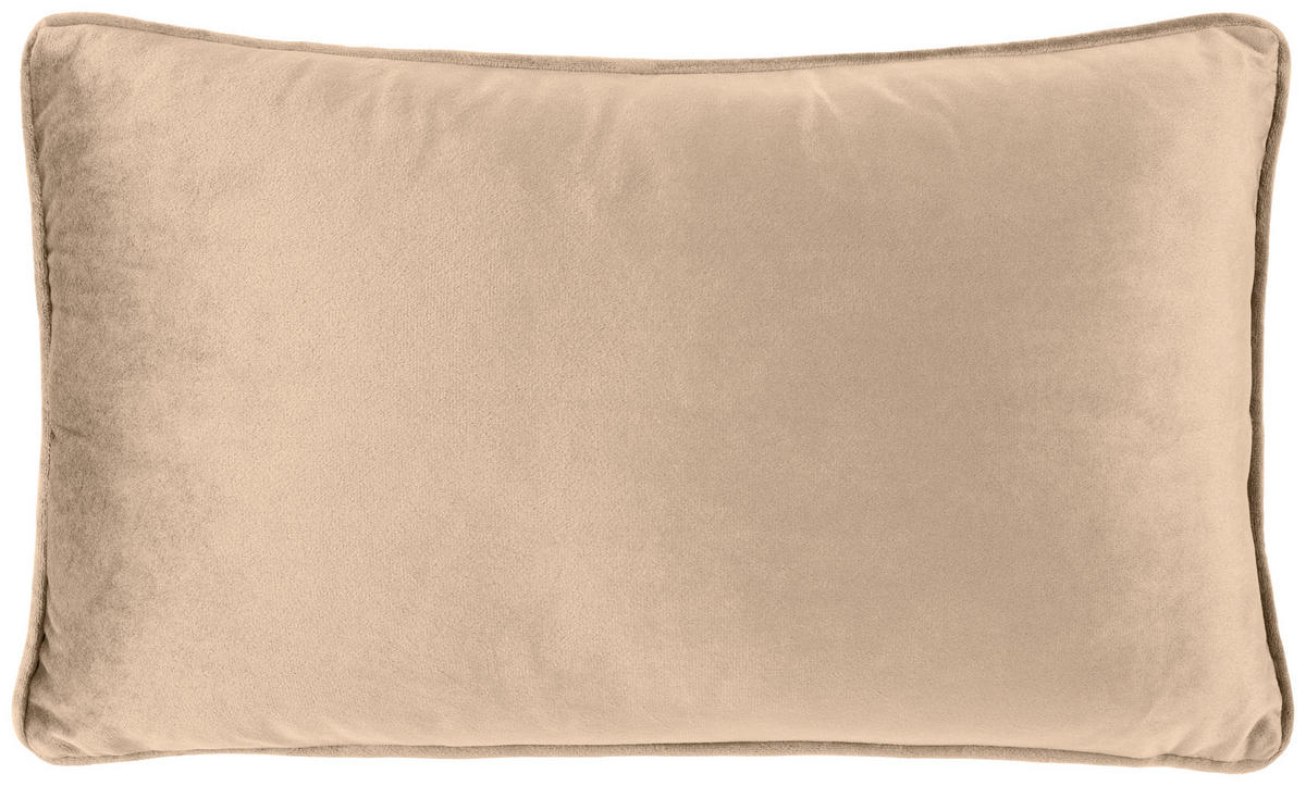 DEKORAČNÍ POLŠTÁŘ 30/50 cm - šedohnědá, Basics, textil (30/50cm) - Novel