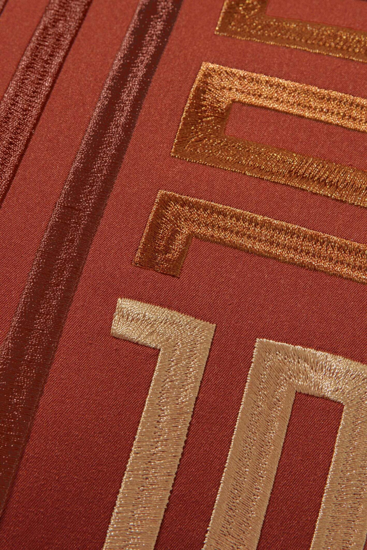 KISSENBEZUG J!Bars 40/60 cm  - Terracotta/Orange, Design, Textil (40/60cm) - Joop!