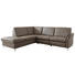 WOHNLANDSCHAFT in Leder Braun - Alufarben/Braun, KONVENTIONELL, Leder/Metall (235/274cm) - Beldomo Premium WOHNLANDSCHAFT in Leder Braun - Alufarben/Braun, KONVENTIONELL, Leder/Metall (235/274cm) - Beldomo Premium