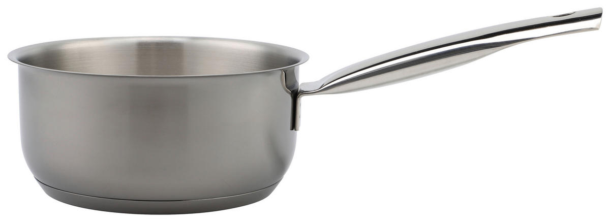 KOCHTOPFSET 8-teilig  - Schwarz, Basics, Glas/Metall - Echtwerk