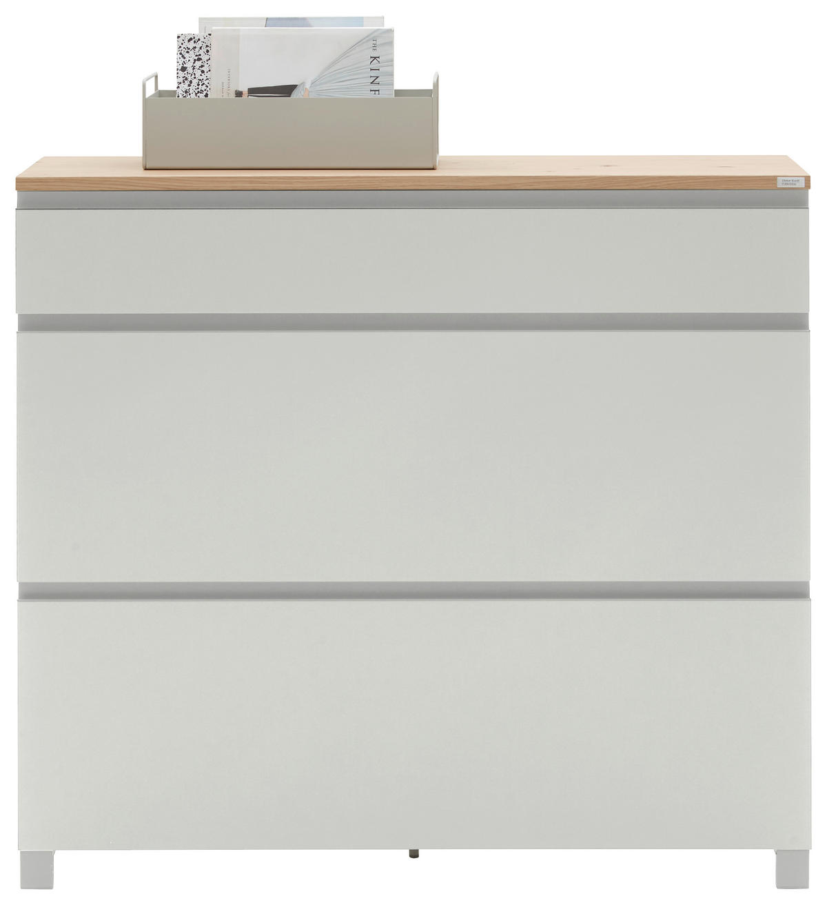 GARDEROBE 4-teilig  in 270/193/37 cm  - Weiss/Eichefarben, Design, Holz/Holzwerkstoff (270/193/37cm) - Dieter Knoll