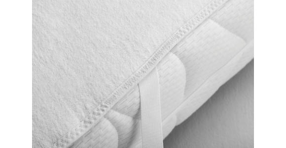 MATRATZENAUFLAGE   90/190 cm  - Weiß, Basics, Textil (90/190cm) - Sleeptex