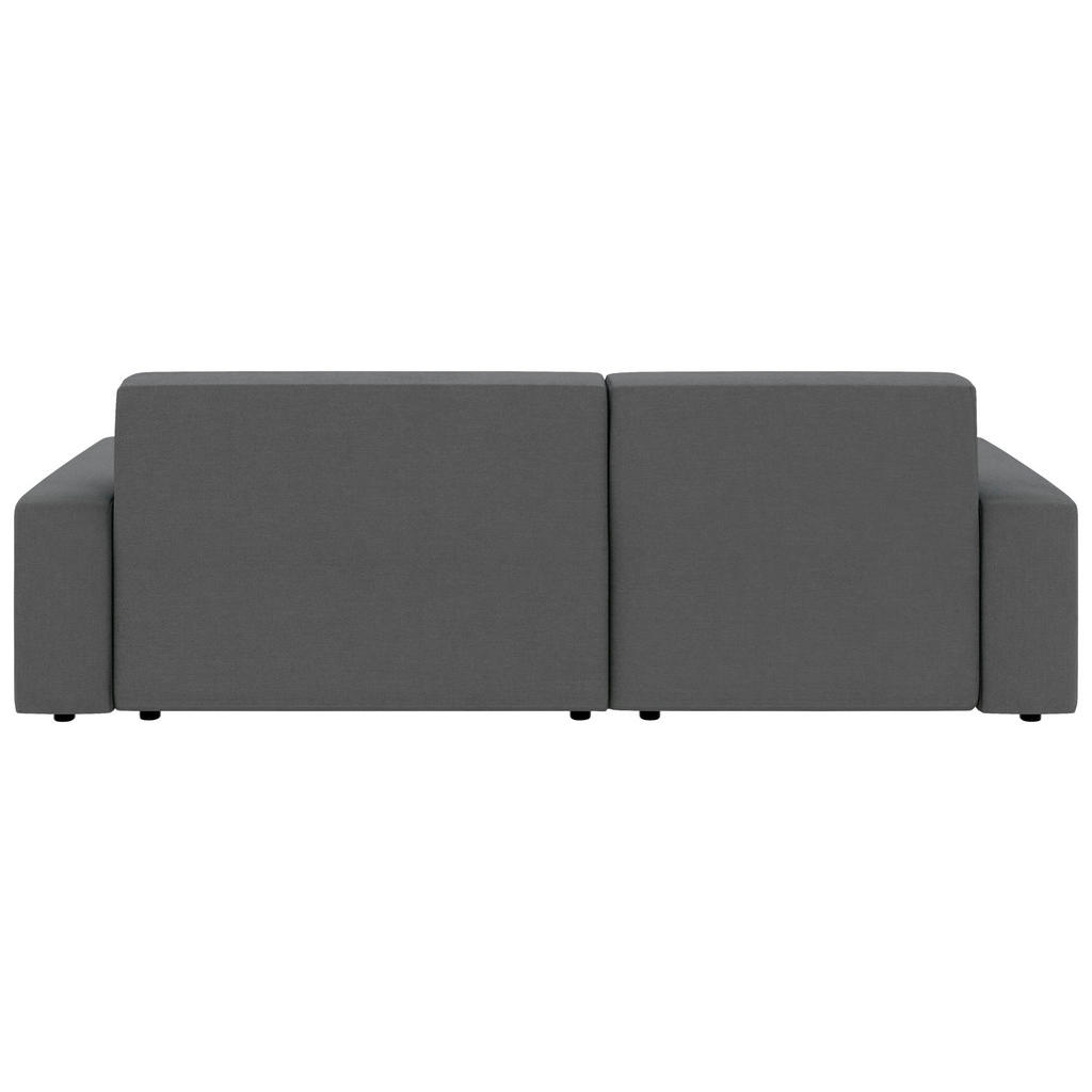 Thumbnail - Trendmanufaktur Ecksofa Wien, Anthrazit, Textil, 4-Sitzer, Ottomane links, L-Form, 246x162 cm, Made in Europe, Schlafen ...
