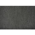 BIGSOFA Webstoff Dunkelgrau  - Dunkelgrau/Schwarz, KONVENTIONELL, Textil/Metall (280/80/110cm) - Carryhome