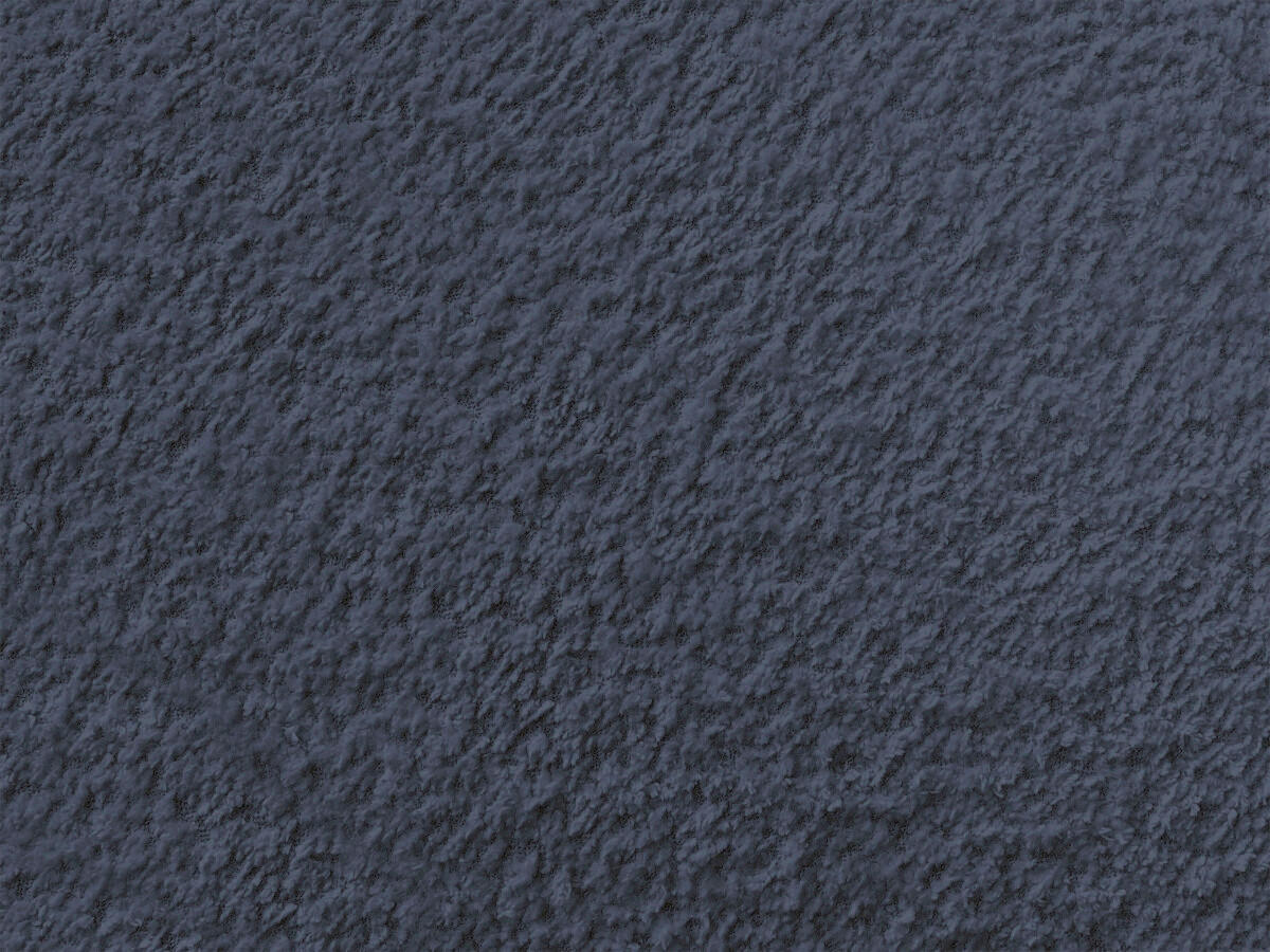 SCHLAFSOFA FUJI Bouclé Dunkelblau  inkl.  - Schwarz/Dunkelblau, MODERN, Kunststoff/Textil (251/113/88cm)