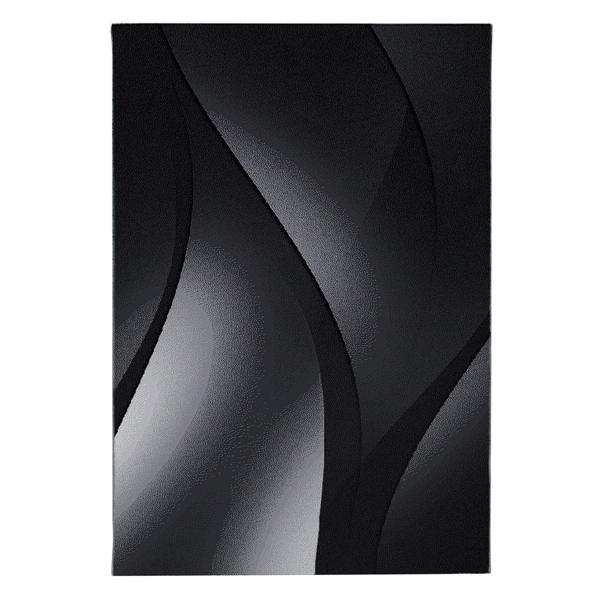 VÄVD MATTA 140/200 cm Plus  - svart, Basics, textil (140/200cm) - Novel