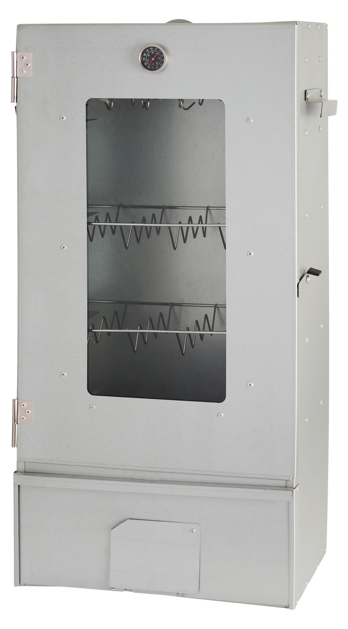 RÄUCHEROFEN - Grau, Basics, Metall (44/80/28cm)