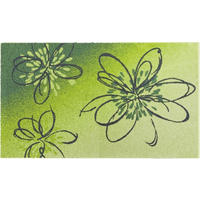 BADEMATTE Grün 60/100 cm  - Grün, KONVENTIONELL, Kunststoff/Textil (60/100cm) - Grund