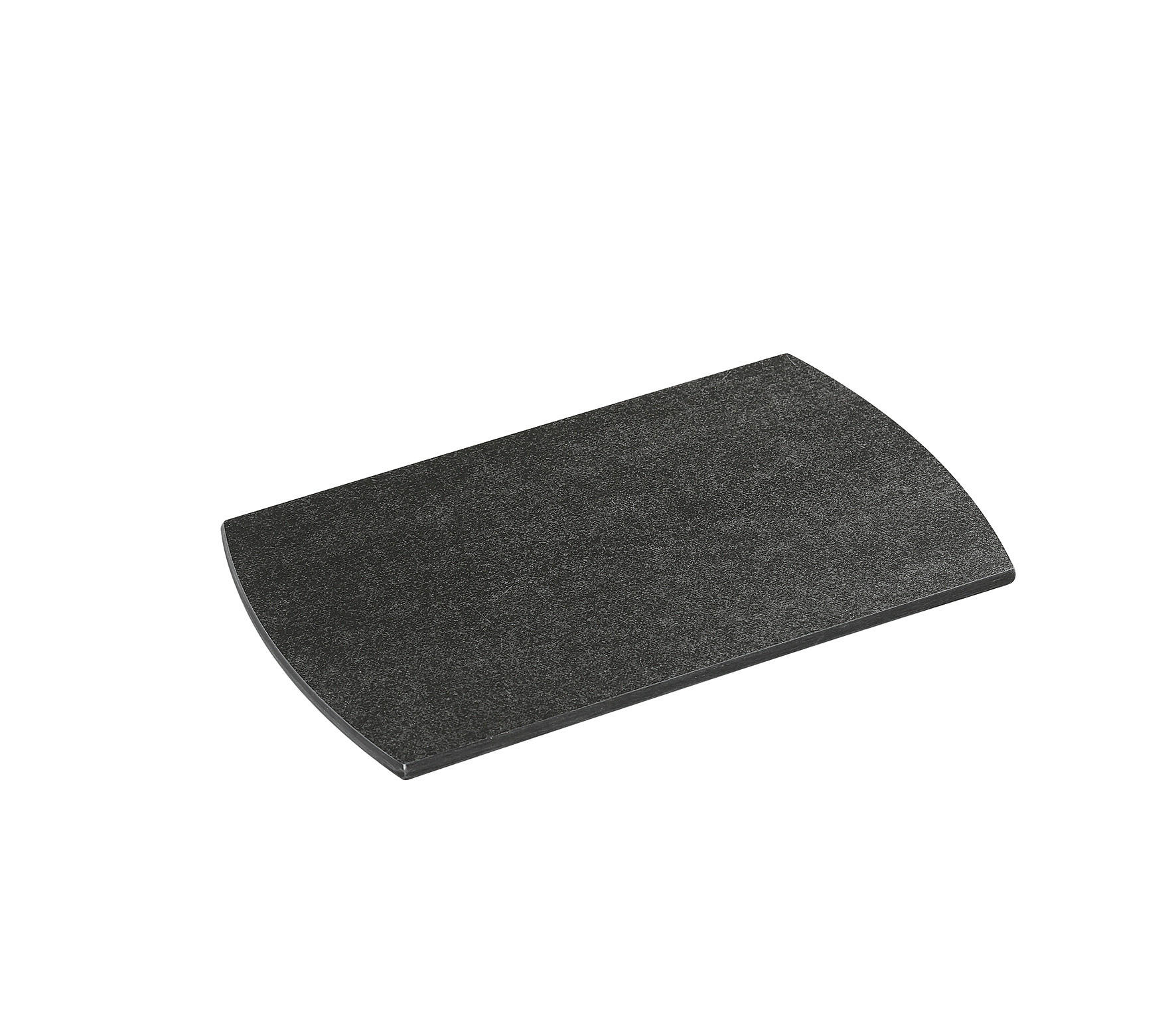Zassenhaus Schneidebrett Comfort Plus Schwarz 17x0.6x26 cm