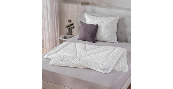 GANZJAHRESDECKE 140/200 cm  - Weiß, Basics, Textil (140/200cm) - Sleeptex