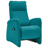 FERNSEHSESSEL in Chenille Petrol  - Petrol, Konventionell, Textil (79/114/87-176cm) - Valdera