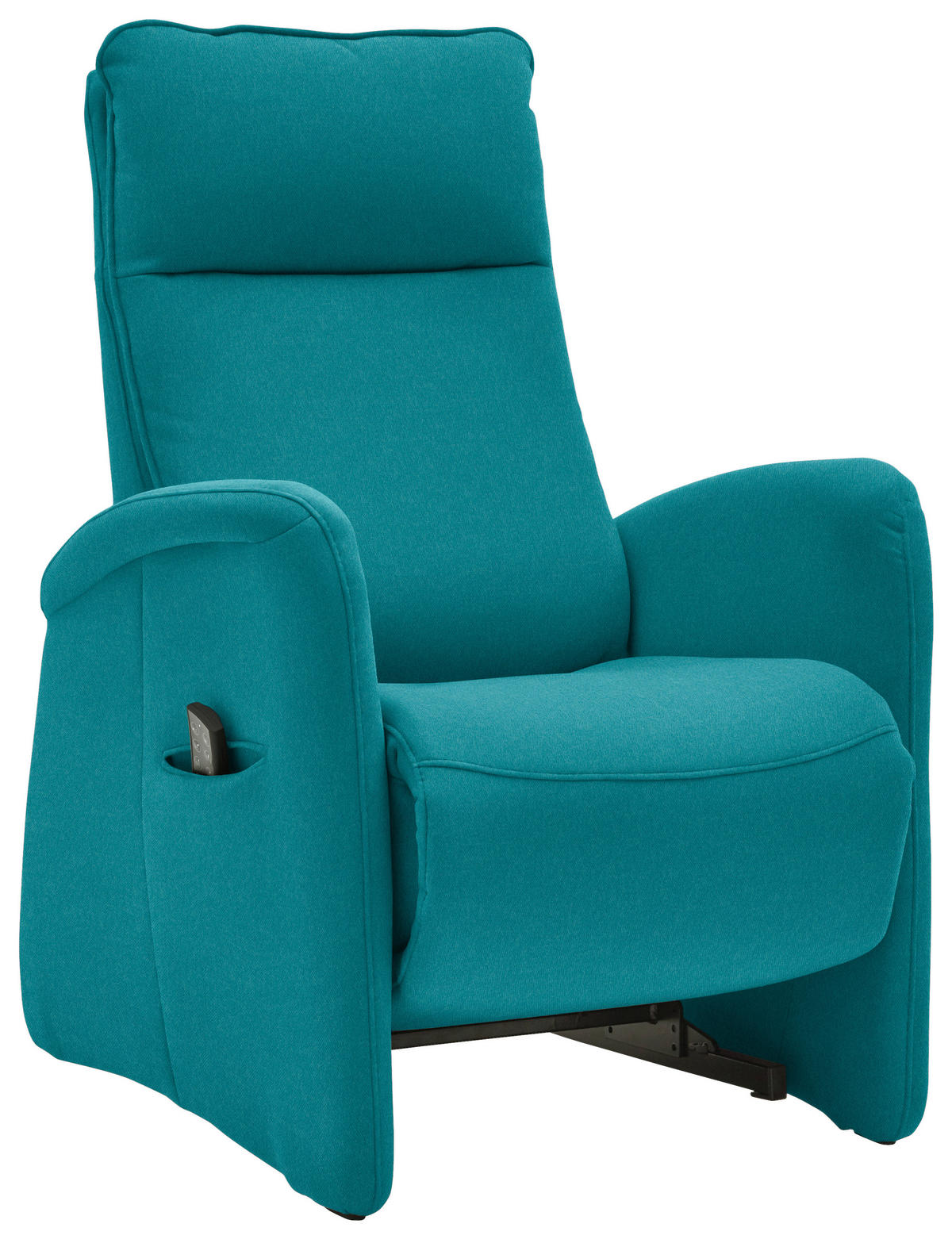 FERNSEHSESSEL in Chenille Petrol  - Petrol, Konventionell, Textil (79/114/87-176cm) - Valdera