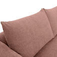 ECKSOFA Altrosa Flachgewebe  - Buchefarben/Altrosa, KONVENTIONELL, Holz/Textil (230/144cm) - Carryhome