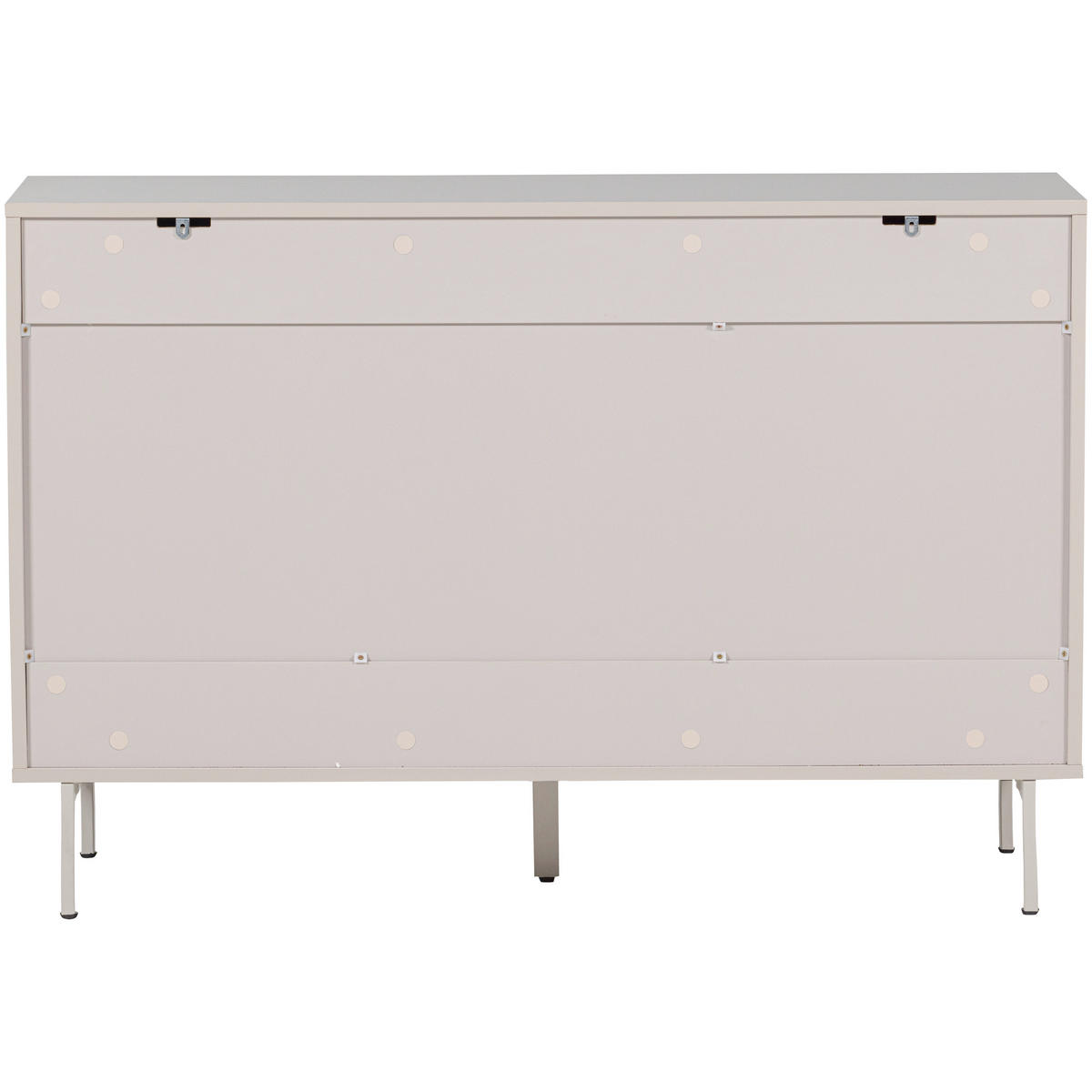 KOMMODE Tours, 120/80/42 cm, 6 Schublade(n)  - Sandfarben, Design, Holzwerkstoff/Metall (120/80/42cm) - Livetastic