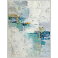 LEINWANDBILD Abstraktes 90/120 cm  - Multicolor, Basics, Holz/Papier (90/120cm) - Euroart