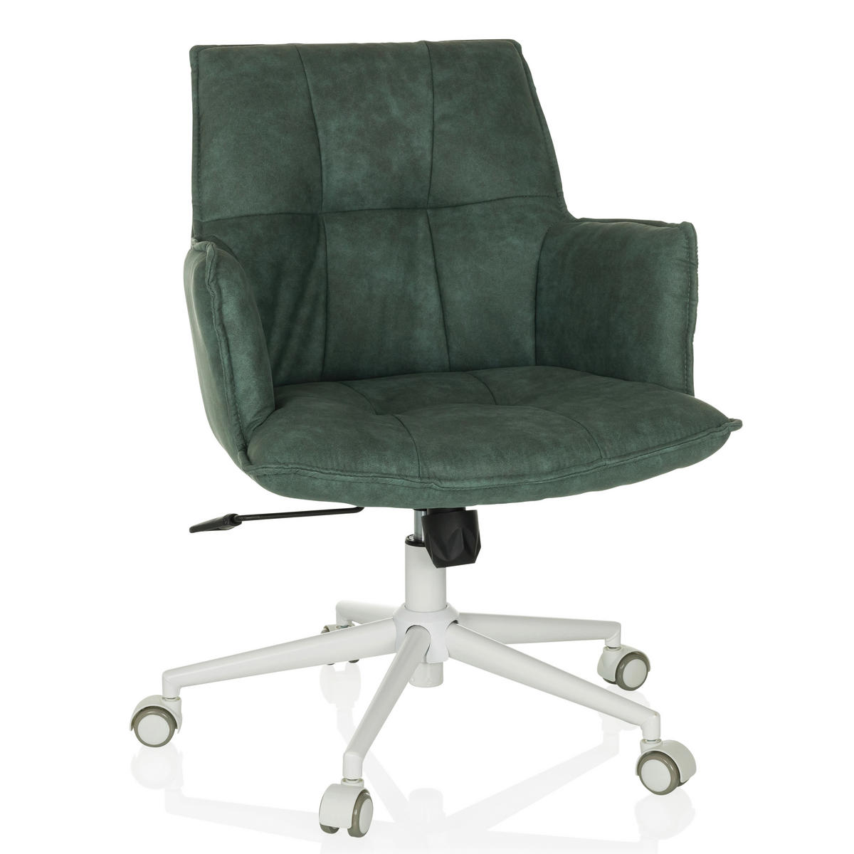 DREHSTUHL Mintgrau  - Mintgrau/Weiß, MODERN, Kunststoff/Textil (54/85/70cm) - MID.YOU