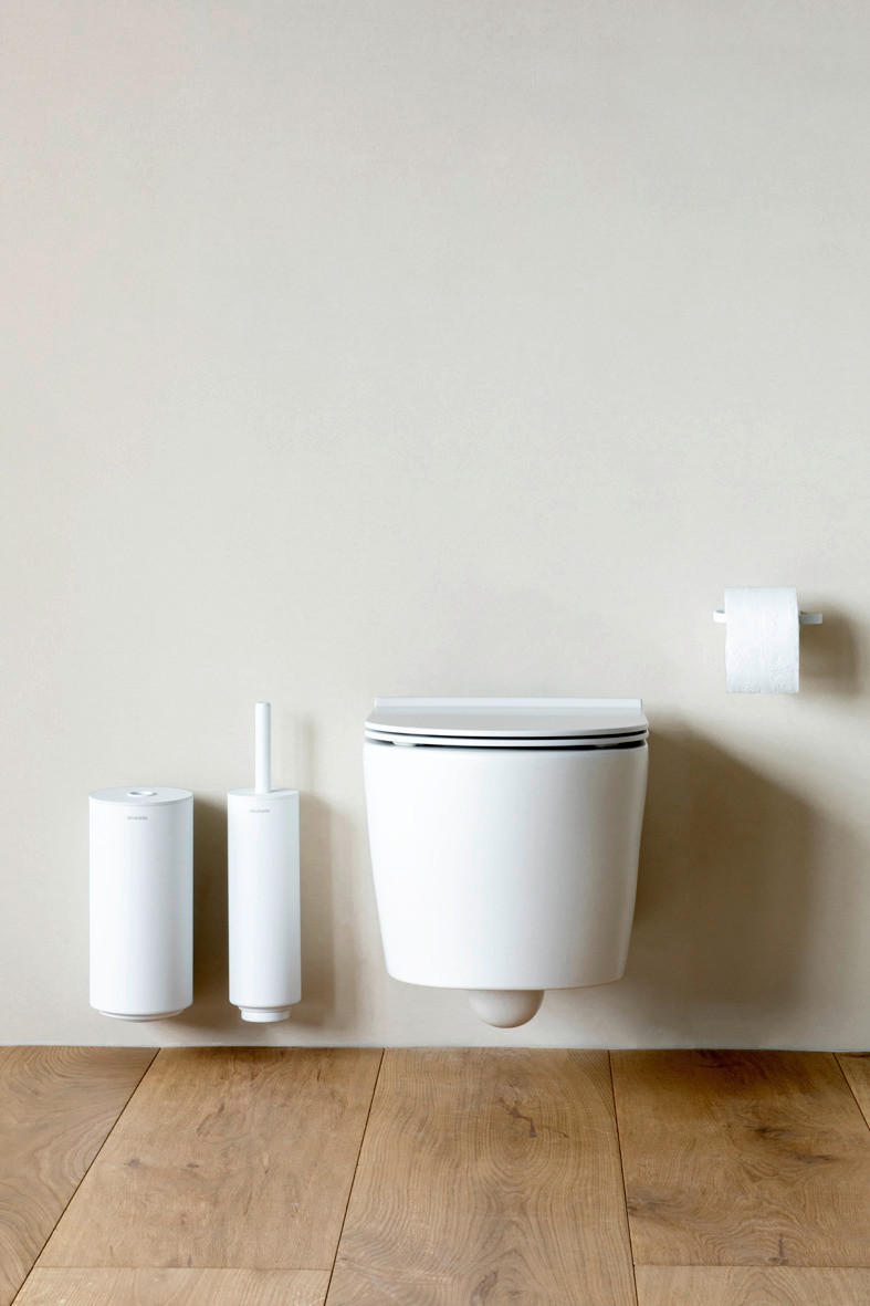 SET KOPALNIŠKIH DODATKOV - bela, Basics, kovina (37.3/40.6/13.7cm) - Brabantia