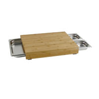 SCHNEIDEBRETT-SET 4-teilig    46/36/7 cm  - Hellbraun, KONVENTIONELL, Holz (46/36/7cm) - Kela