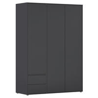 DREHTÜRENSCHRANK in Grau  - Grau, Modern, Holzwerkstoff (140/194/53cm) - Rauch Möbel