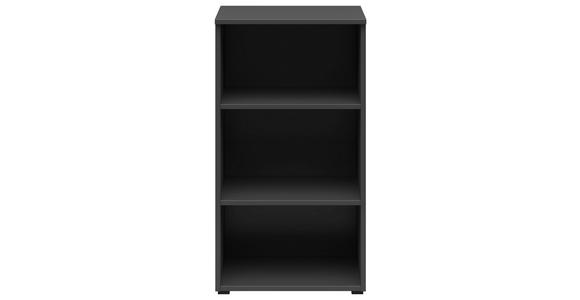 REGAL Graphitfarben - Anthrazit/Graphitfarben, MODERN, Holzwerkstoff/Kunststoff (45/83/40cm) - Carryhome