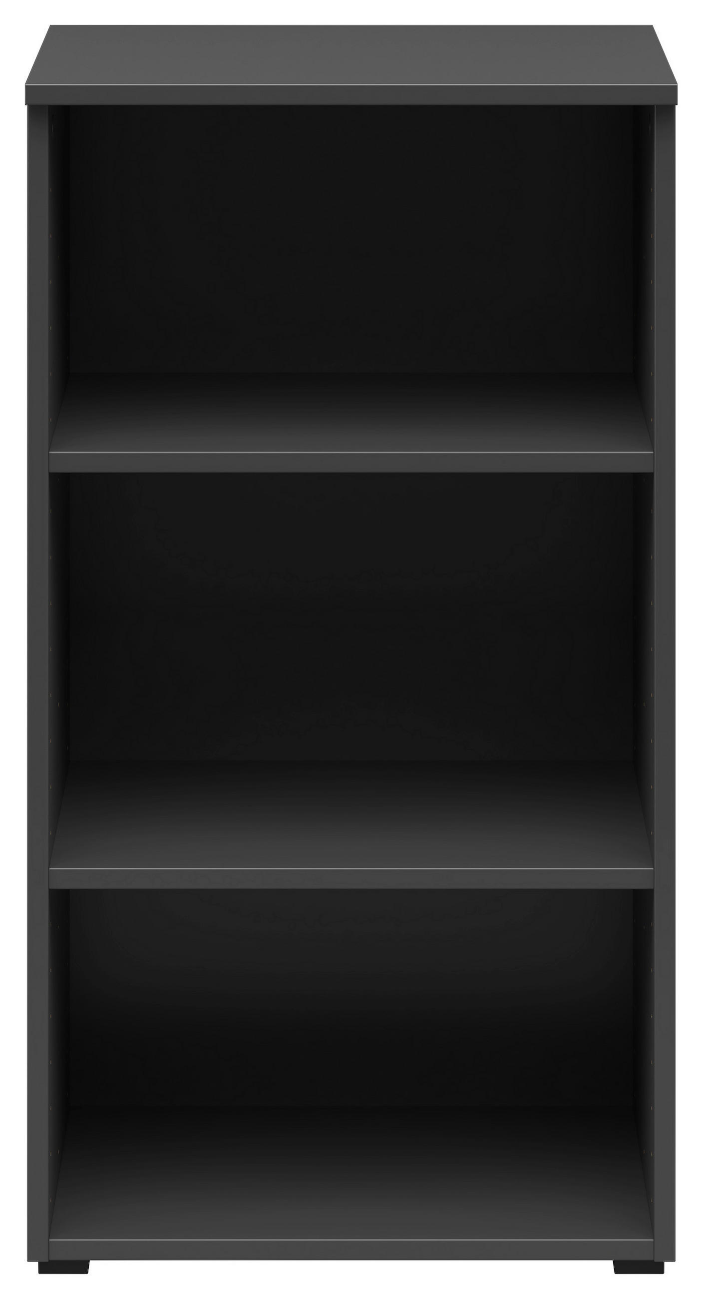 REGÁL, barvy grafitu, 45/83/40 cm - barvy grafitu/antracitová, Moderní, kompozitní dřevo/plast (45/83/40cm) - Carryhome