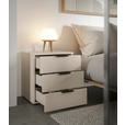 NACHTSCHRANK 45/51/40 cm  - Kaschmir/Schwarz, Basics, Holzwerkstoff/Kunststoff (45/51/40cm) - Carryhome