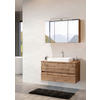 BADEZIMMER  in 100 cm  - Eiche Wotan/Weiß, MODERN, Keramik/Holzwerkstoff (100cm) - Held