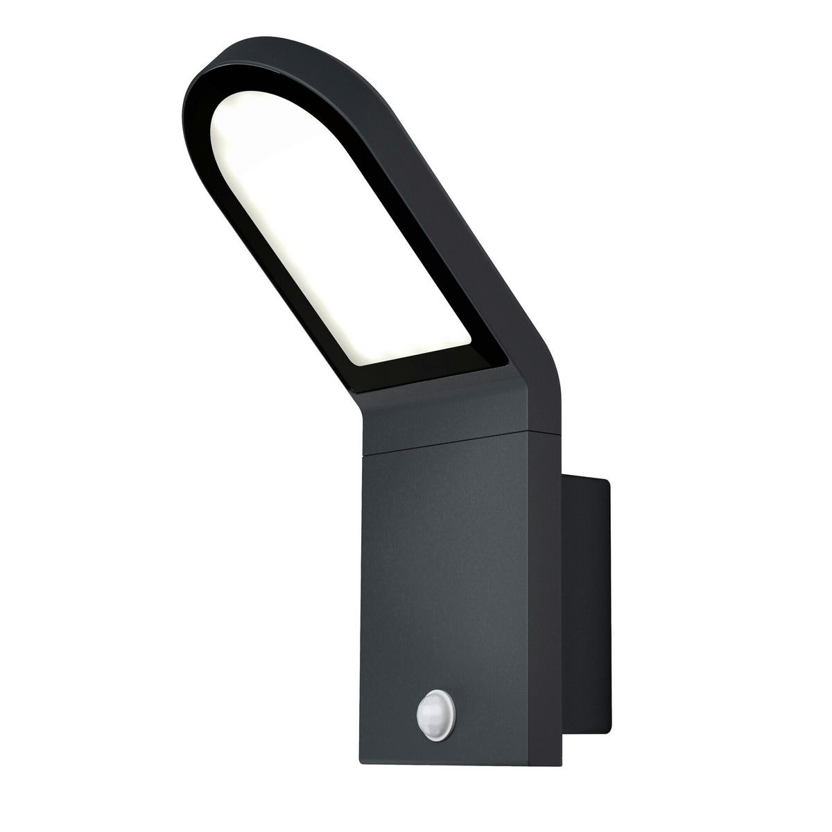 LED-AUßENLEUCHTE 16,8/10/27,3 cm   - Dunkelgrau, Basics, Glas/Metall (16,8/10/27,3cm) - Osram