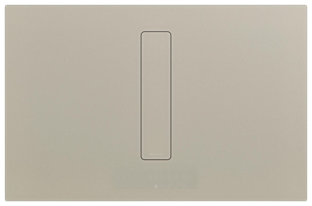 KOCHFELD-DUNSTABZUG-KOMBI HELO PERFECTO 800 OKTA  - Champagner, Basics, Glas/Metall (80/52/24cm) - HKT