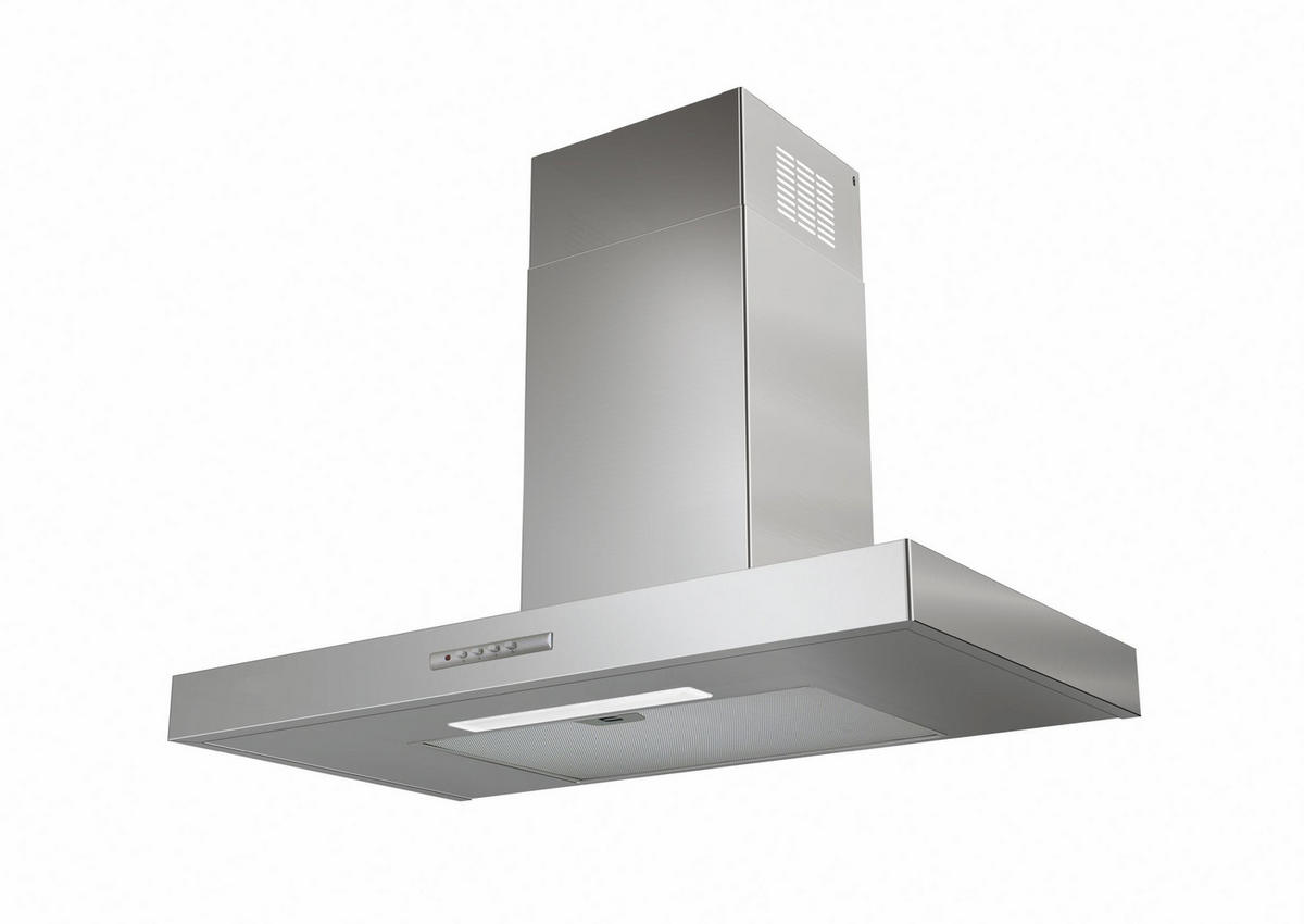 KÜCHENBLOCK 300 cm   in Grau, Schieferfarben  - Schieferfarben/Edelstahlfarben, MODERN, Holzwerkstoff/Metall (300cm) - Nobilia