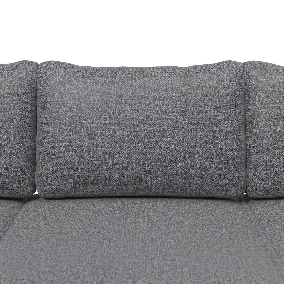 LOUNGEGARNITUR 245/329 cm Aluminium  - Dunkelgrau/Anthrazit, MODERN, Kunststoff/Textil (245/329cm) - Ambia Garden