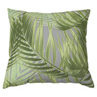 PERNĂ DECORATIVĂ 48/48 cm  - verde/gri, Design, textil (48/48cm)