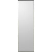 STENSKO OGLEDALO, 50/160/1,5 cm steklo, leseni material  - barve aluminija, Design, steklo/leseni material (50/160/1,5cm) - Carryhome