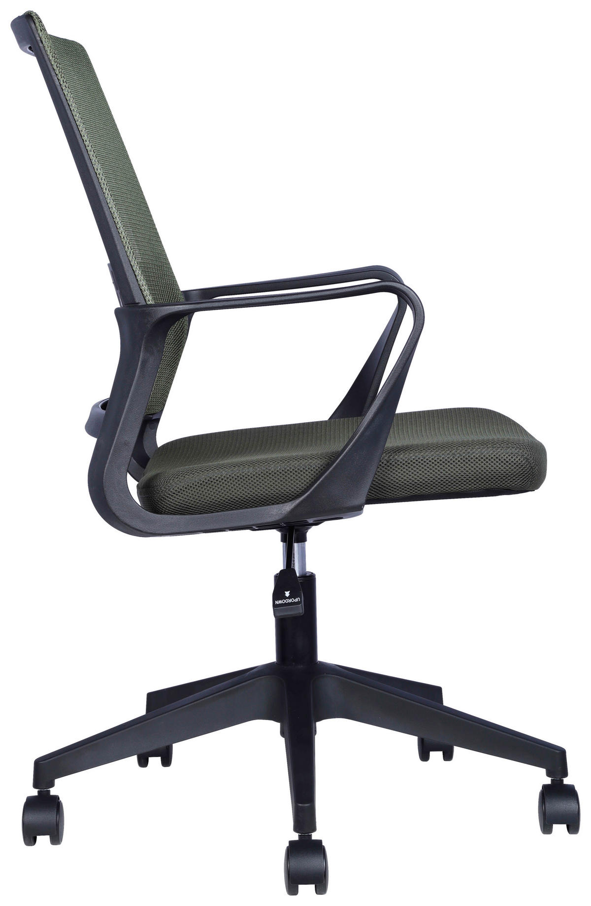 FORGÓSZÉK  feszített neccháló fekete, sötétzöld  - fekete/sötétzöld, Design, műanyag/textil (54/91/101/60cm) - Carryhome