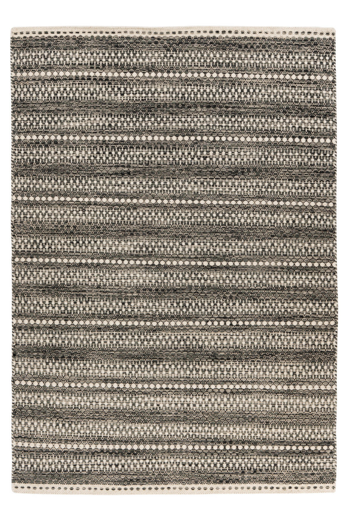 FLACHWEBETEPPICH 80/150 cm My Jaipur  - Dunkelbraun/Beige, Konventionell, Textil (80/150cm)