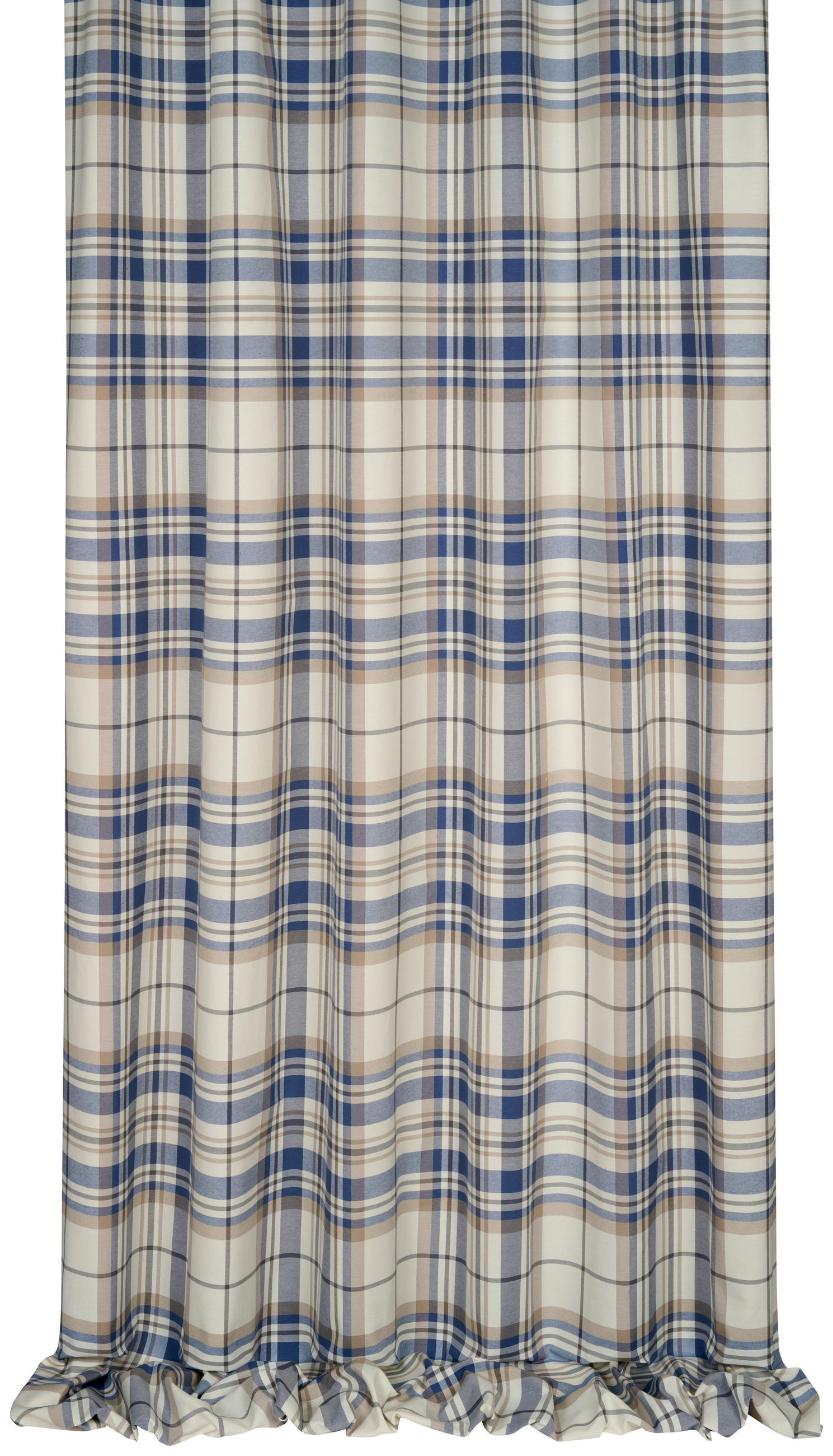 DEKOSTOFF per lfm blickdicht  - Blau, KONVENTIONELL, Textil (180cm) - Esposa