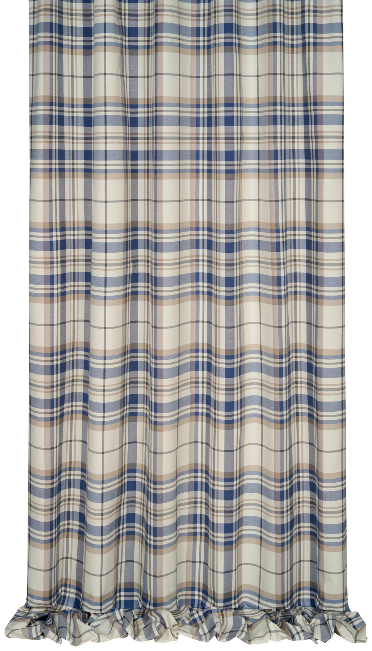 DEKOSTOFF per lfm blickdicht  - Blau, KONVENTIONELL, Textil (180cm) - Esposa