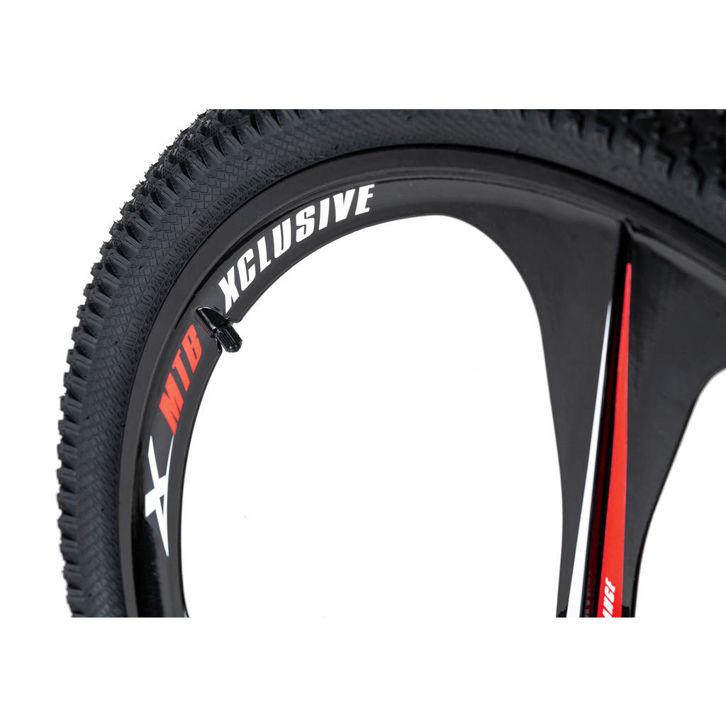 Thumbnail - Atrigo Mountainbike Hardtail Xplicit 582M, Rot, Schwarz, Metall, 139x76x21 cm, Freizeit, Sport & Fitness, Fahrräder, Mou...