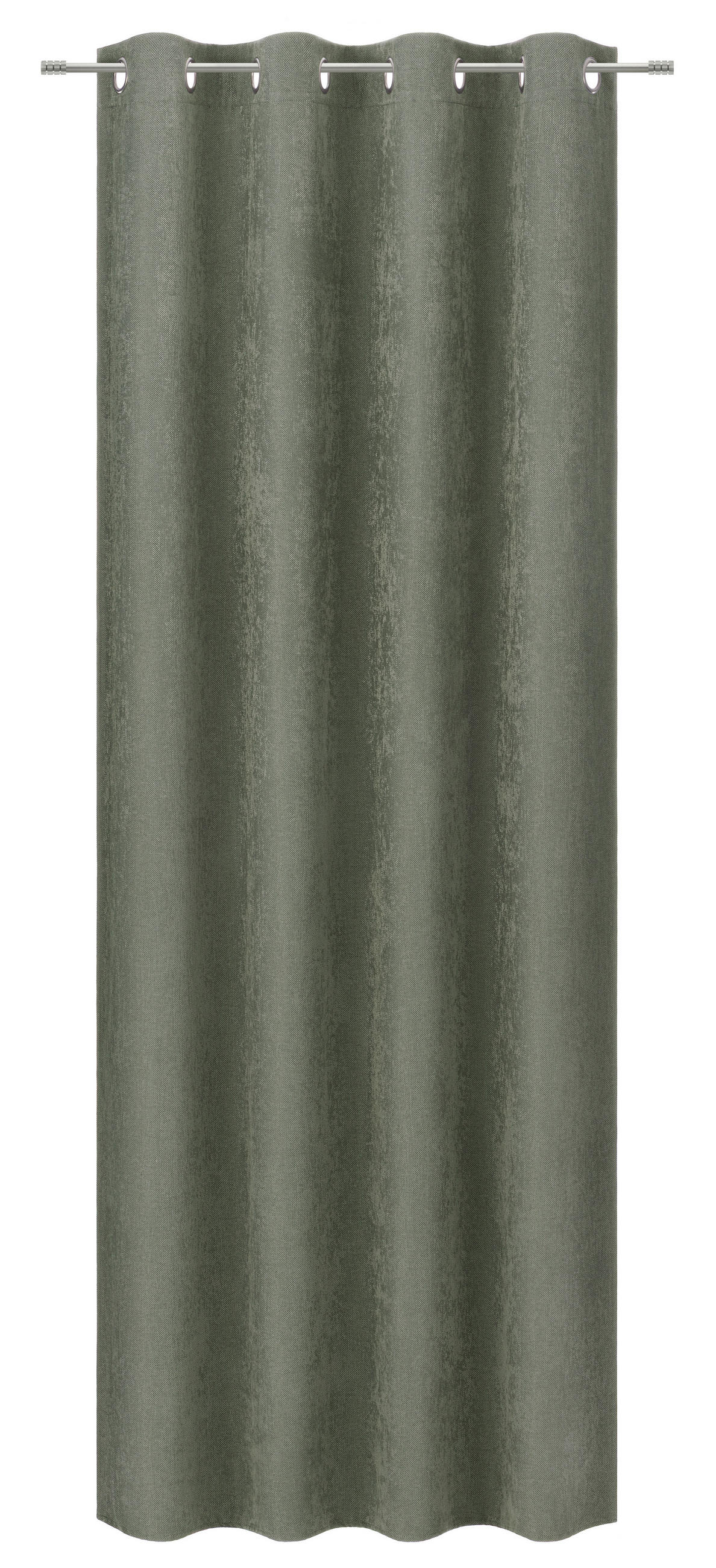ÖSENSCHAL NEAL Verdunkelung 132/245 cm   - Grün, Basics, Textil (132/245cm) - Dieter Knoll