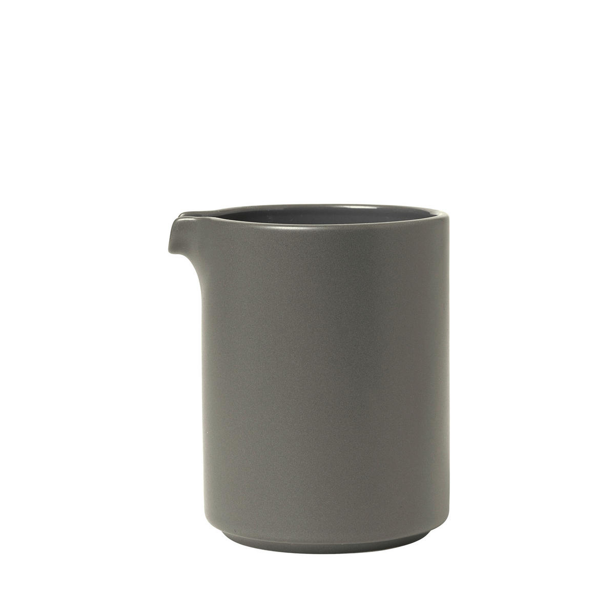 MILCHKÄNNCHEN - Dunkelgrau, Design, Keramik (8/9,5cm) - Blomus
