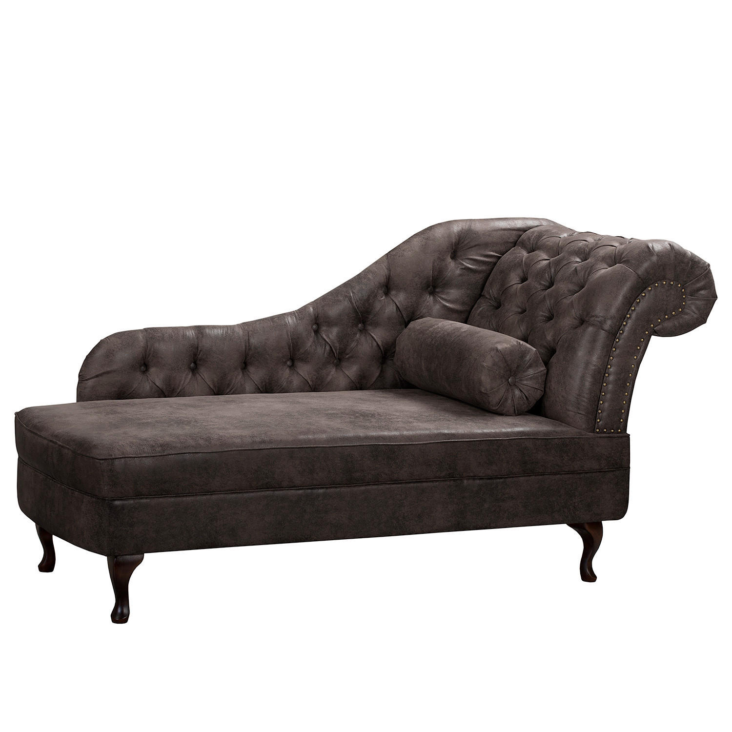 P & B Récamiere Pako Schwarz 185x93x75 cm