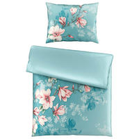 POSTELJINA SA DVA LICA ROMY 140/200 cm saten plava  - plava, Dizajnerski, tekstil (140/200cm) - Esposa