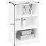 REGAL Eichefarben - Eichefarben, Design, Holzwerkstoff (55/84/36cm) - CS SCHMAL