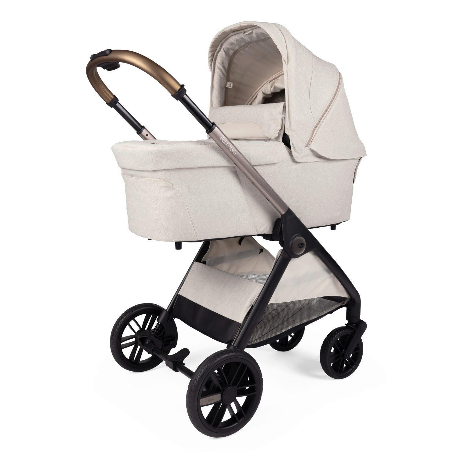 KINDERWAGEN Bellagio  - Beige, Basics, Textil/Metall (55/82/97-106cm) - Chicco
