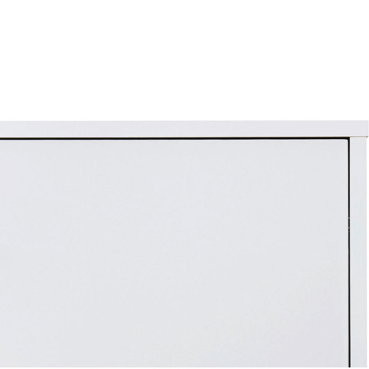SIDEBOARD Melanie  in  - Eichefarben/Weiß, Design, Holzwerkstoff/Metall (144/80/44cm) - MID.YOU