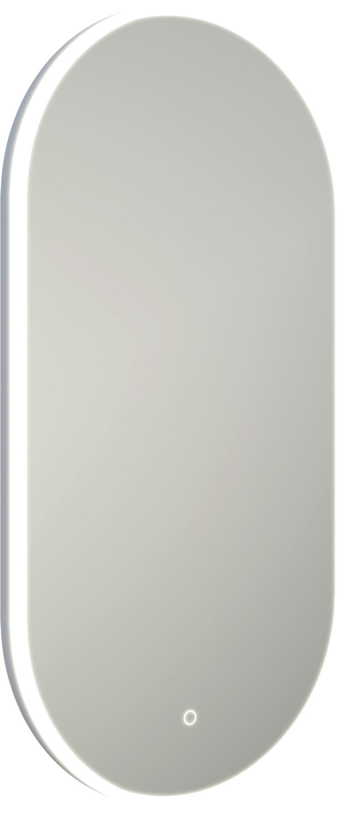 BADEZIMMERSPIEGEL 50/100/4,3 cm  - Silberfarben, MODERN, Glas/Kunststoff (50/100/4,3cm) - Celina Home