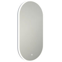 BADEZIMMERSPIEGEL 50/100/4,3 cm  - Silberfarben, MODERN, Glas/Kunststoff (50/100/4,3cm) - Celina Home