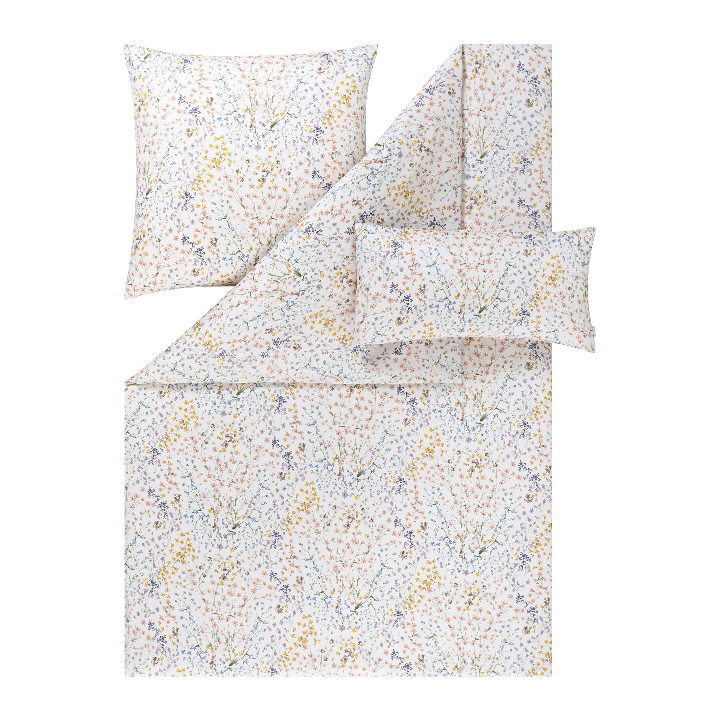POSTELJNINA Atelier 140/200 cm mako saten večbarvno  - večbarvno, Konvencionalno, tekstil (140/200cm) - Estella