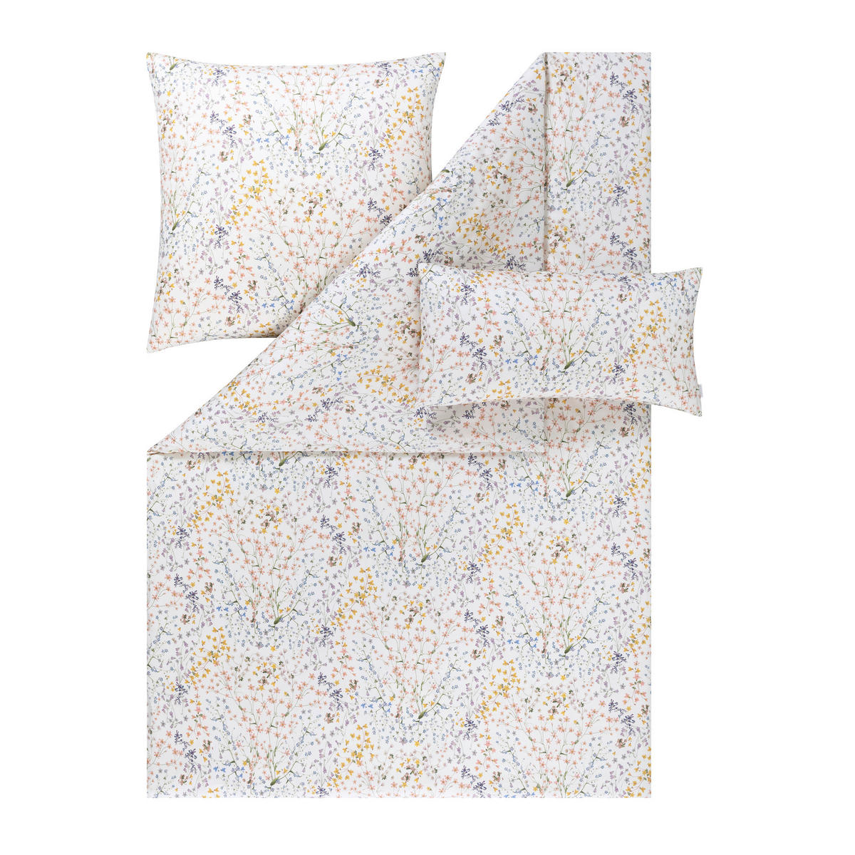 POSTELJNINA Atelier 140/200 cm mako saten večbarvno  - večbarvno, Konvencionalno, tekstil (140/200cm) - Estella